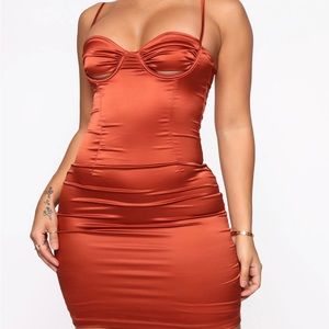 Mini dress. Silk. Runs small.